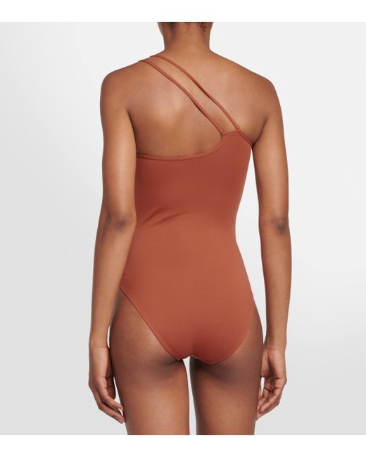 Eres Red Guarana Asymmetric Swimsuit