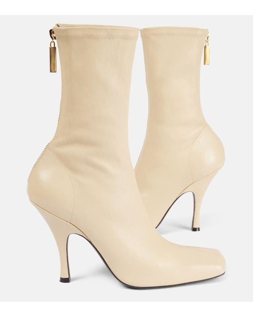 Khaite Natural Eva Leather Boots