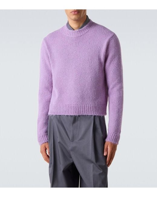 Pullover di Jil Sander in Purple da Uomo