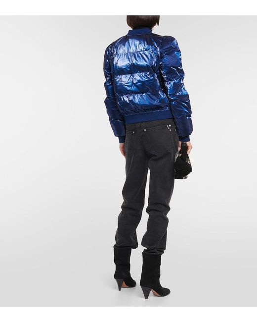 Isabel Marant Blue Cody Bomber Jacket