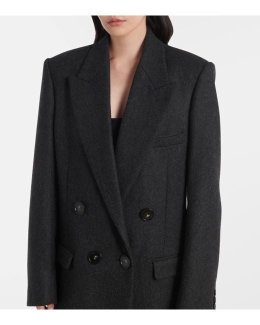 Stella McCartney Black Wool Coat