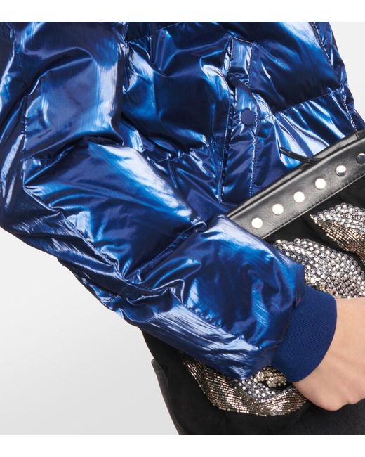 Isabel Marant Blue Cody Bomber Jacket