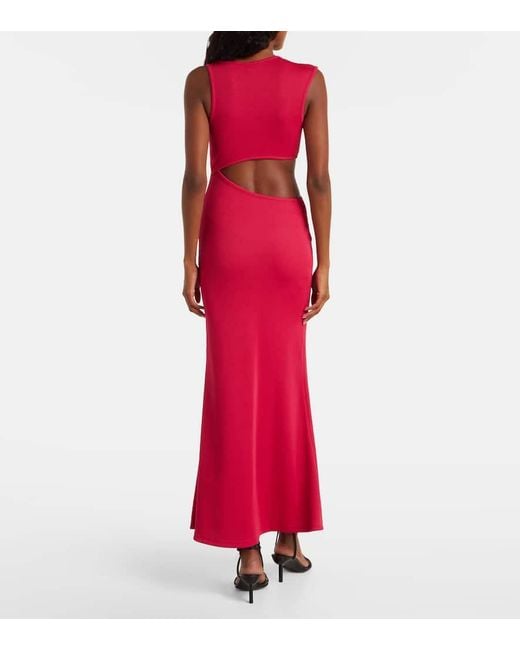 Christopher Esber Cutout Gathered Maxi Dress
