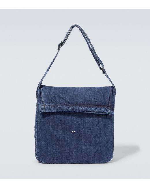 Our Legacy Sling Denim Shoulder Bag in Blue for Men Lyst