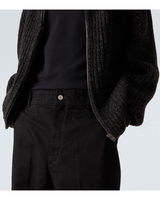 Lemaire Mid-Rise Barrel Jeans Maxi in Black für Herren