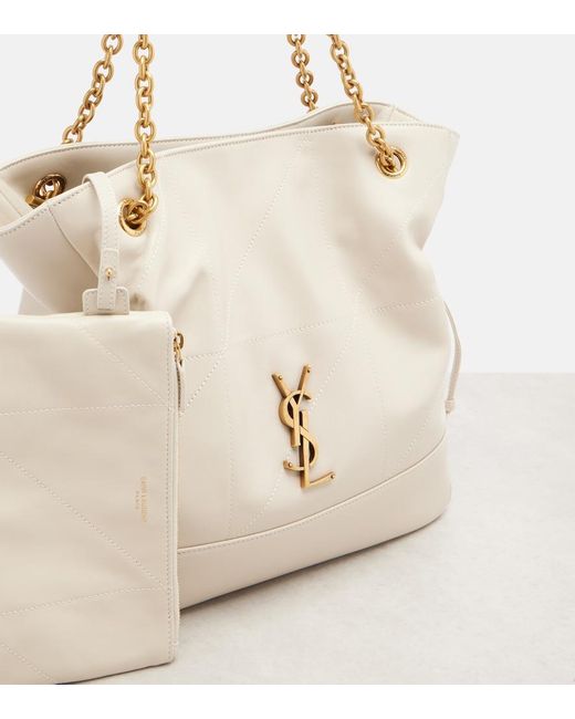 Saint Laurent Natural Small Jamie Shoulder Bag