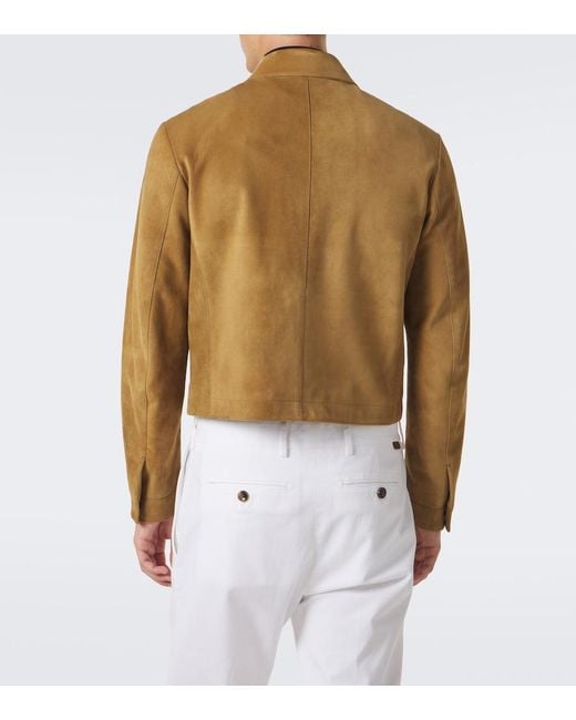 Tom Ford Multicolor Suede Jacket for men
