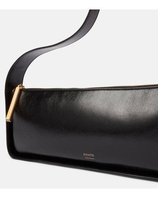 Khaite Black Lori Baguette Bag