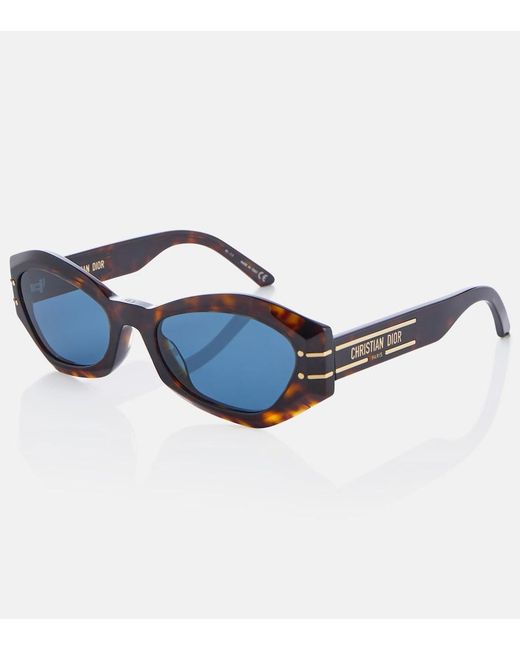 Dior Blue Diorsignature B1U Sunglasses