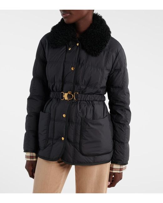 Moncler Black Cygnes Down Jacket