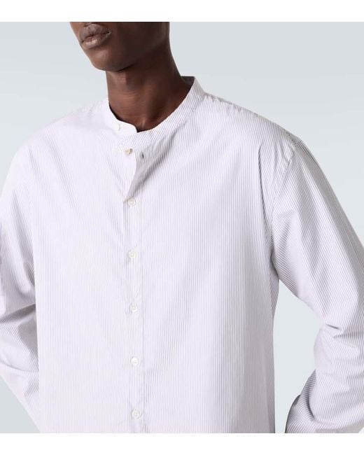 Studio Nicholson X Aaron Levine Hemd Nick Aus Baumwolle in Gray für Herren