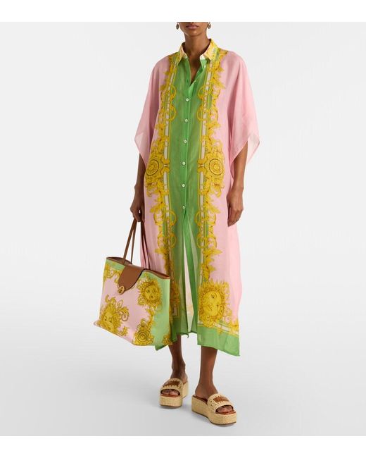 Shopper Large di Versace in Yellow