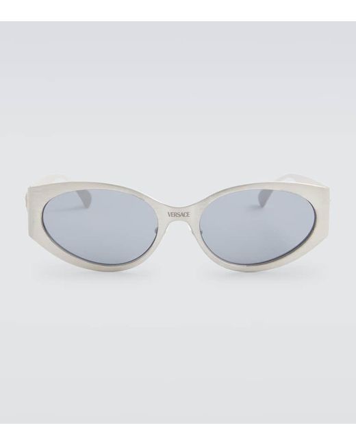 Versace Ovale Sonnenbrille Medusa in Blue für Herren