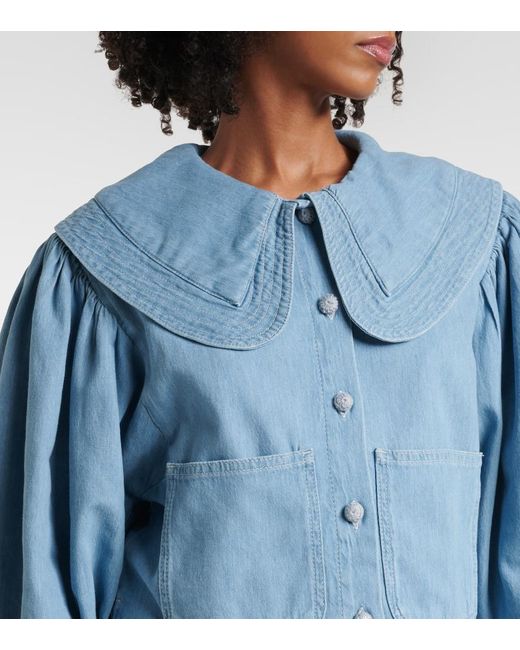 Farm Rio Blue Jeanshemd