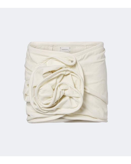 Bikini Zigzag Magda Butrym de color White