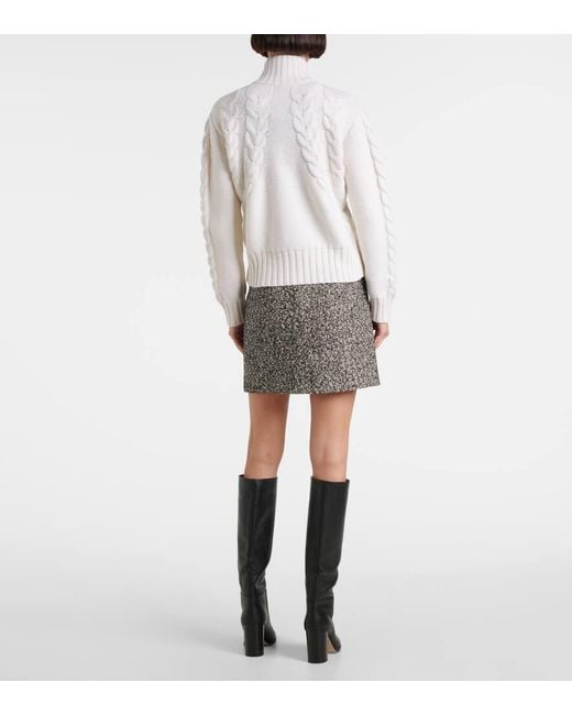 Max Mara White Sweater