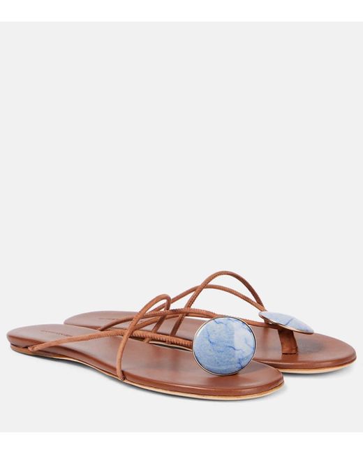 Christopher Esber Brown Verzierte Sandalen Doma