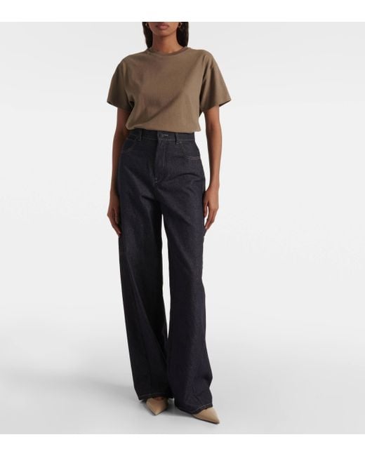 MAX&Co. Boot cut Trousers 'CAIRO' in Black