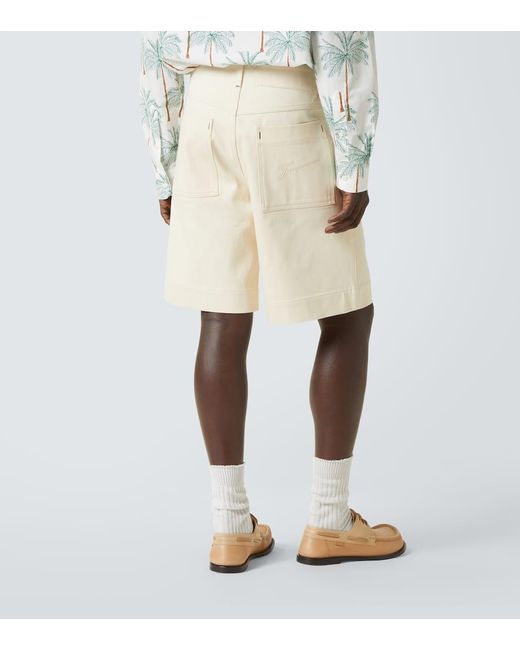 Jacquemus Bermuda-Shorts De-Nimes Aus Denim in Natural für Herren
