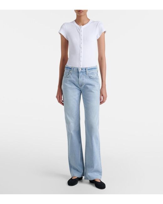 Citizens of Humanity Blue Genova Bootcut Jeans