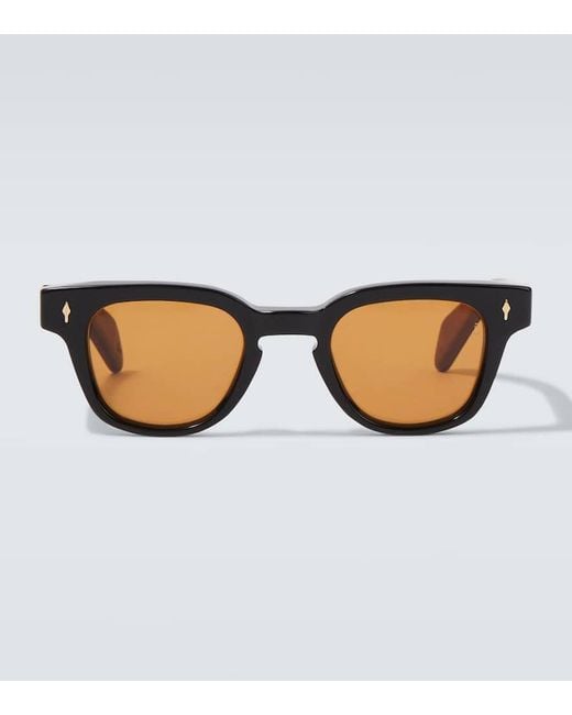 Jacques Marie Mage Brown Julien Square Sunglasses for men