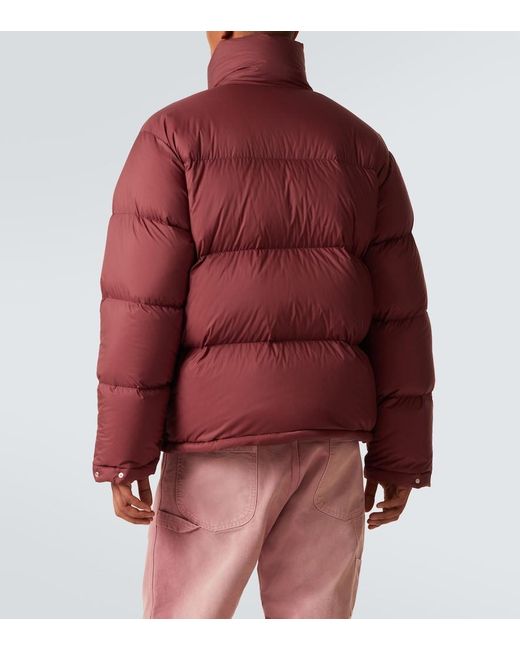 Auralee Red Ripstop Down Jacket for men