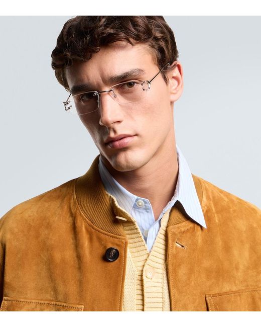 Cartier Metallic C De Cartier Glasses for men