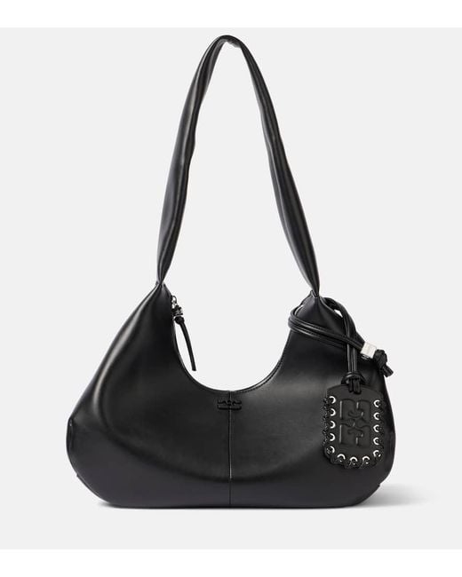 Ganni Black Medium Shoulder Bag