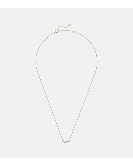 Mateo White 14Kt Necklace With Diamonds