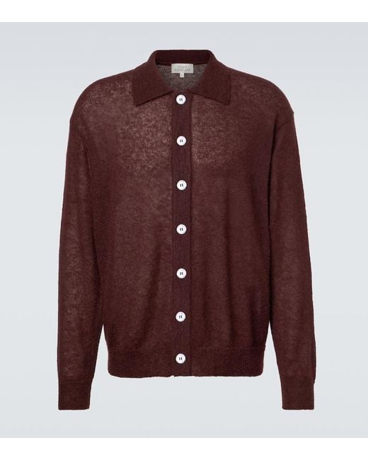 Studio Nicholson Purple Hamto Cardigan for men