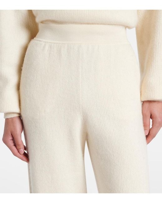 Loro Piana Natural Mersey Cashmere Sweatpants