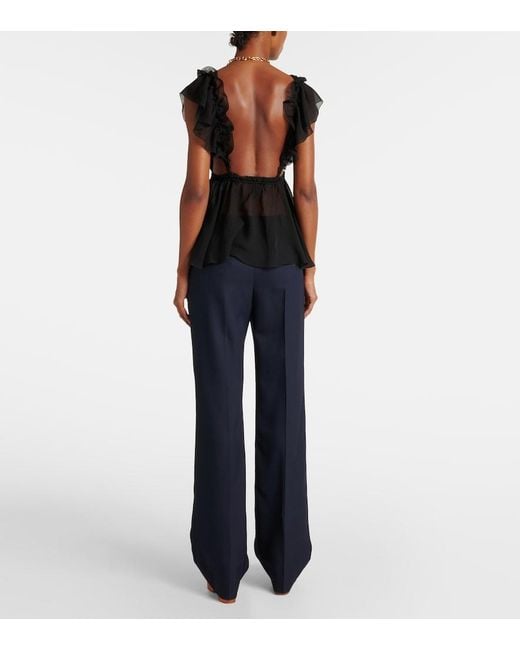 Chloé Black Blouses