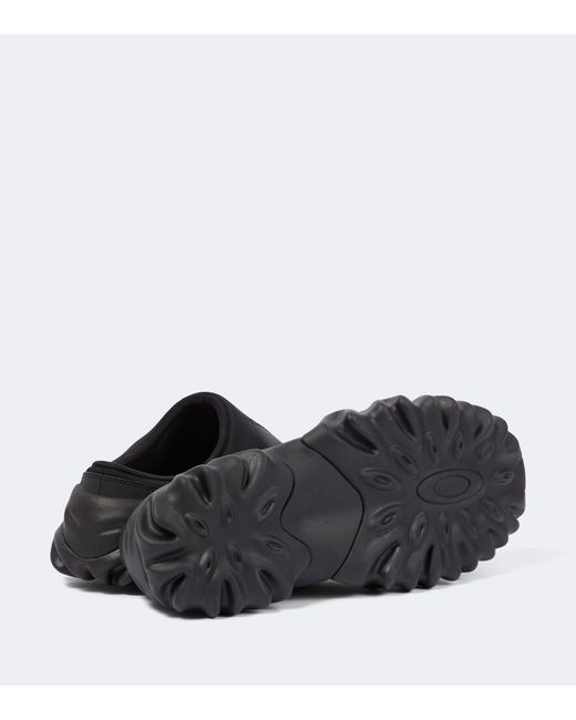 Junya Watanabe Black X Oakley Suede Slip-On Sneakers for men