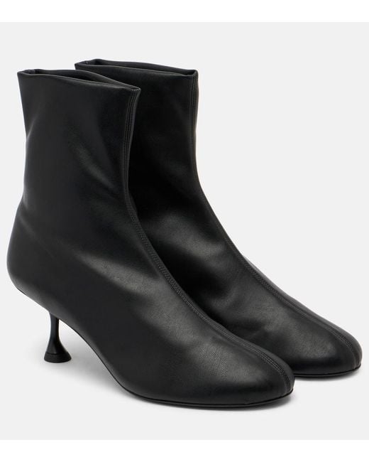 Botines Bronco De Piel Proenza Schouler de color Black