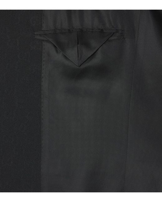 Gucci Black Gg Suit Jacket for men