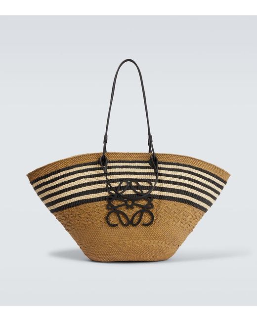 Loewe Paula's Ibiza Tote Bag Anagram Large in Metallic für Herren