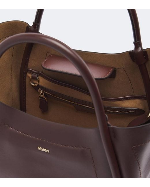 Shopper Medium di Max Mara in Brown
