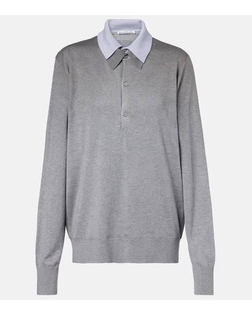 Pullover Koyalt di Acne in Gray