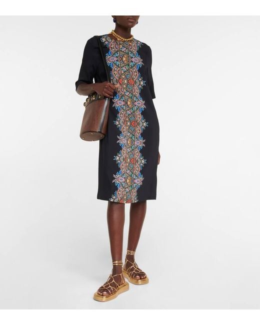 Abito Midi di Etro in Blue