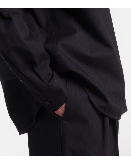 Totême Blue Cotton Twill Shirt