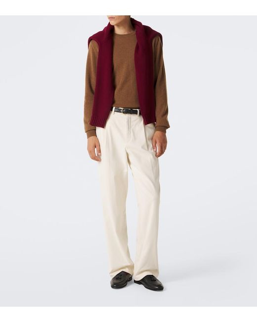 Pull En Cachemire Rubinacci pour homme en coloris Brown