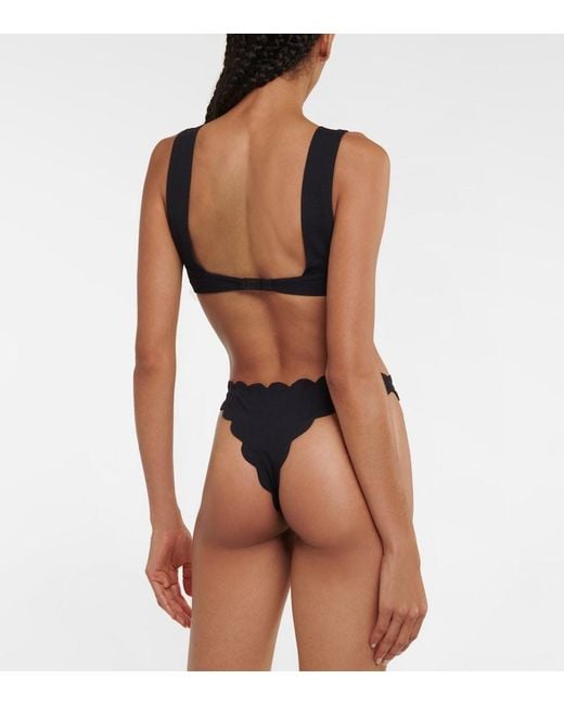 Marysia Swim Black North Bikini Top
