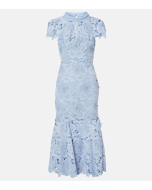 sachin and babi light blue dress Lace Dresses