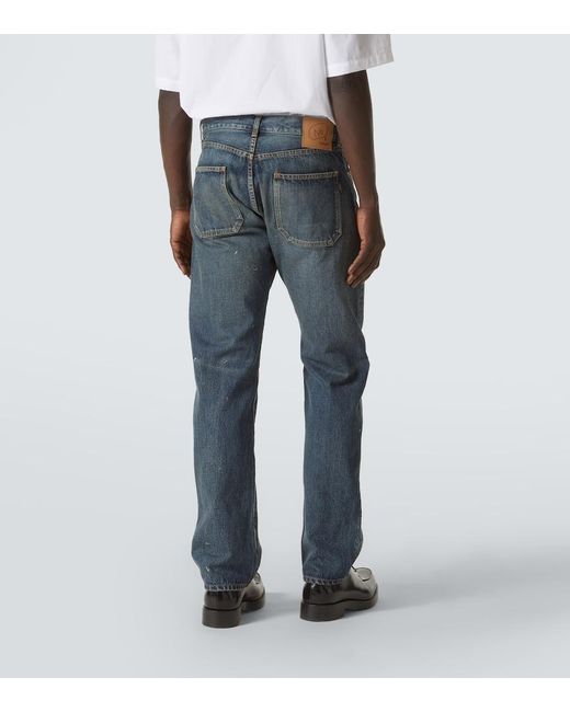 Jeans Rectos Painter Undercover de hombre de color Blue