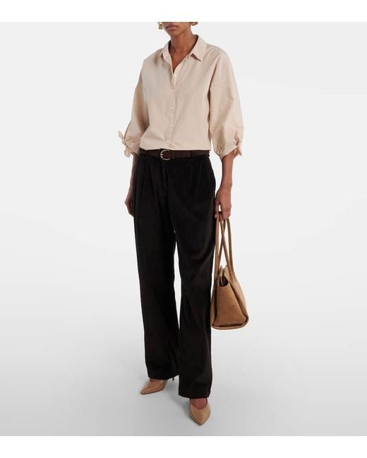 Velvet Natural Arlette Cotton Shirt