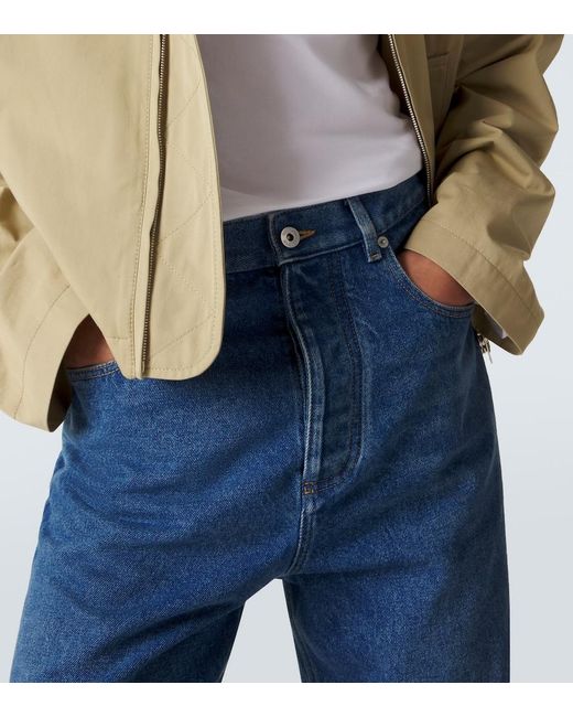 Bottega Veneta Blue Wide-Leg Jeans for men