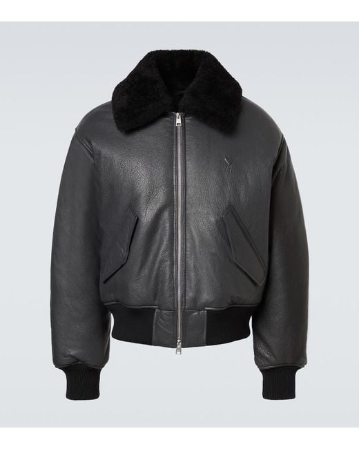 Bomber di AMI in Black da Uomo