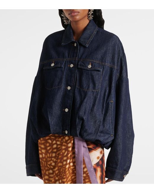 Dries Van Noten Blue Denim Jacket