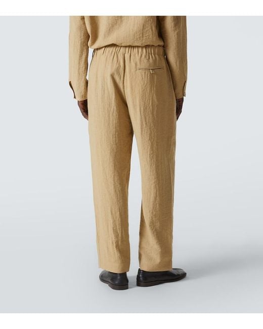 Commas Natural Mid-Rise Straight Pants for men