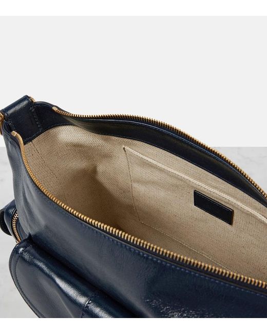Chloé Blue Camera Medium Leather Shoulder Bag
